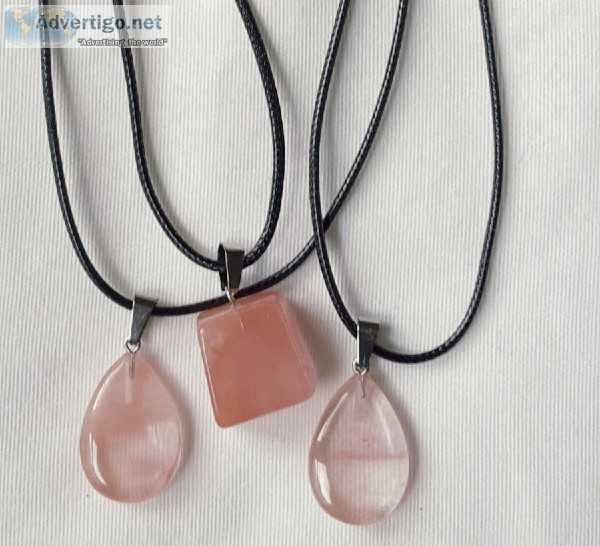 Pink Carnelian Necklace