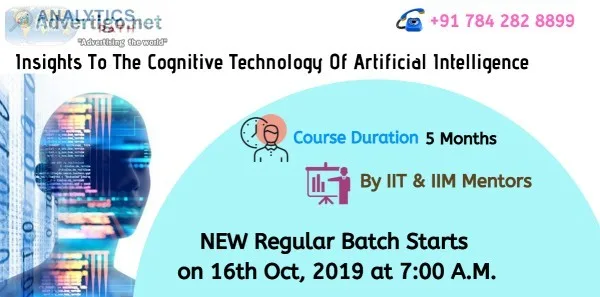 Sign Up For New Regular Batch On AI Training-By Experts From IIT
