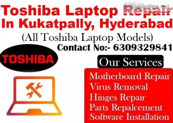 Embed your Toshiba laptop and secure it in Kukatpally