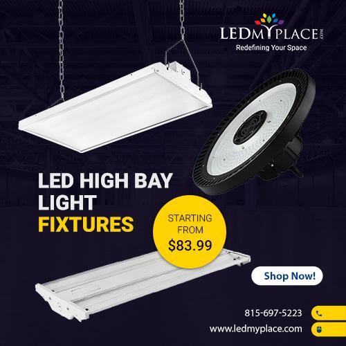 Illuminate Your Warehouse Area By Using LED High Bay Lights