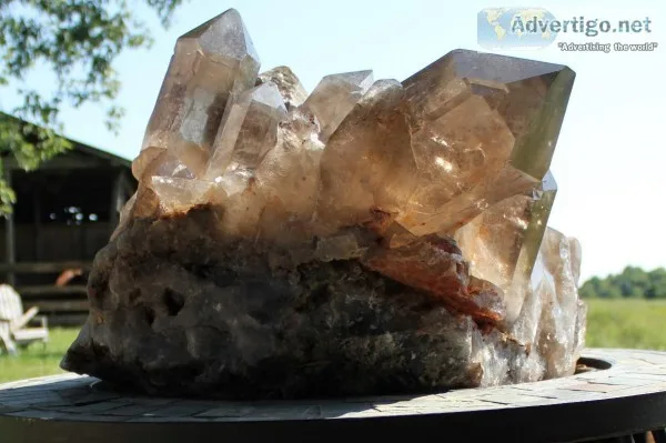 Mammoth Smokey Quartz Cluster for SALE