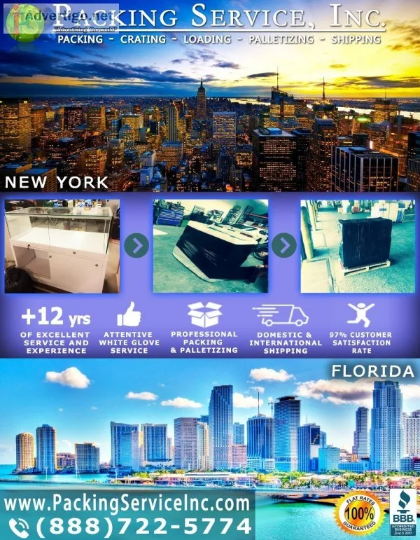 Packing Service Inc Treasure Coast FL - Crating Company  Palleti
