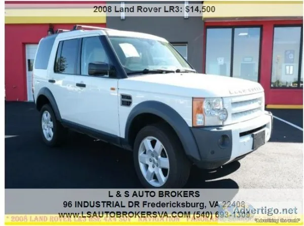 2008 LAND ROVER LR3 HSENAVIGATIONPAN ORAMIC SUNROOF3RD ROW