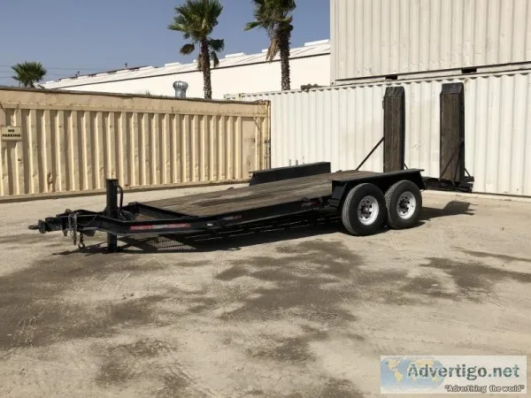 1983 ZIEMAN EQUIPMENT TRAILER 0761