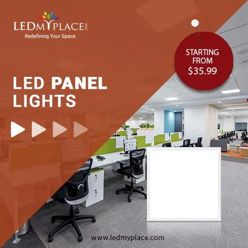 Install LED Panels Light For Better Indoor Lighting