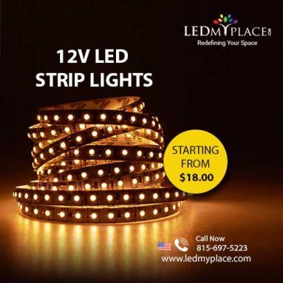 Purchase 12V LED Strip Lights at Discounted Price