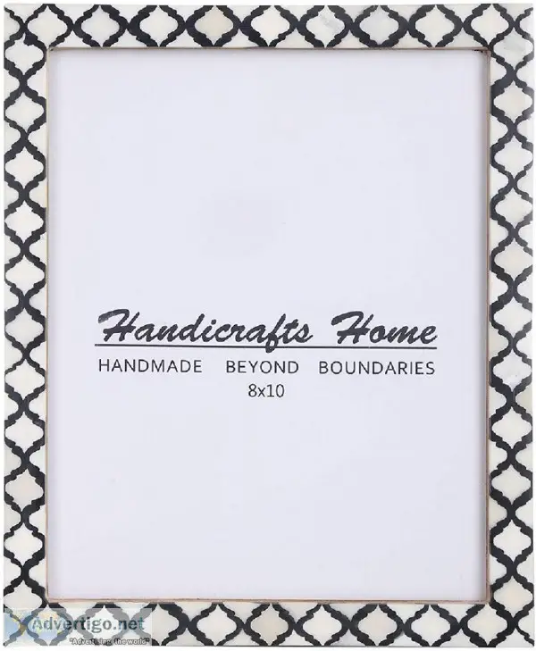 Handicrafts Home 8x10 Picture Photo Frame Moorish Damask Morocca
