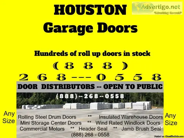 STEEL DRUM DOORS and mini storage garage dor kits