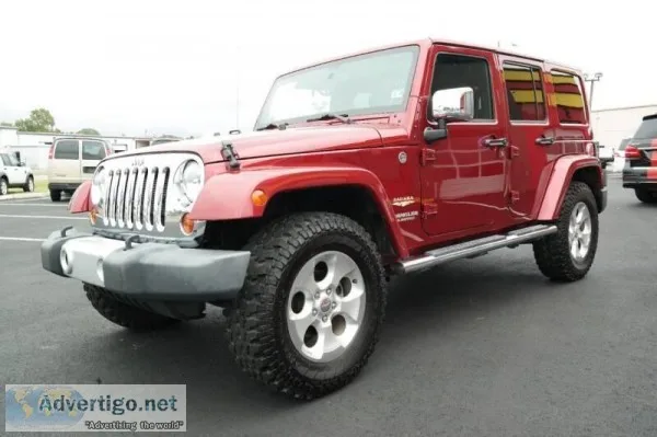 2013 JEEP WRANGLER UNLIMITED SAHARA4X4HEATED SEATSGOOD MILES