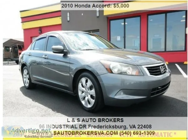 2010 HONDA ACCORD EXSUNROOF4CYLA UTOMATIC