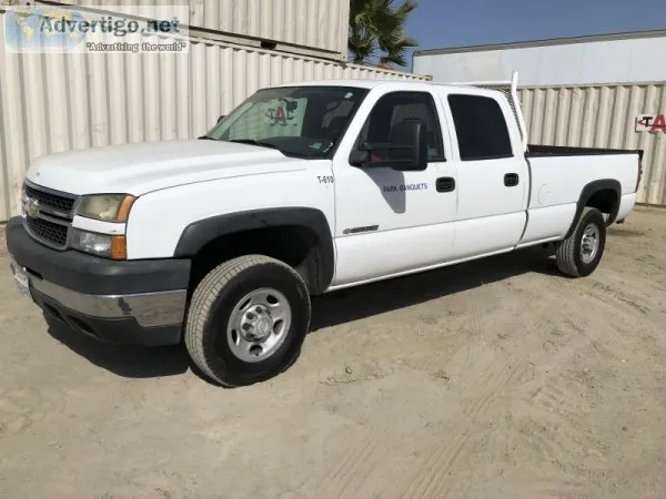 2006 CHEVROLET SILVERADO 2500 CREW CAB PICKUP TRUCK 1714