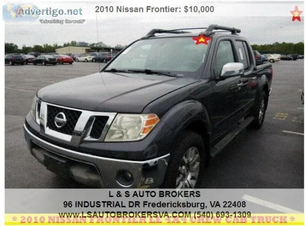 2010 NISSAN FRONTIER LE4X4CREW CAB