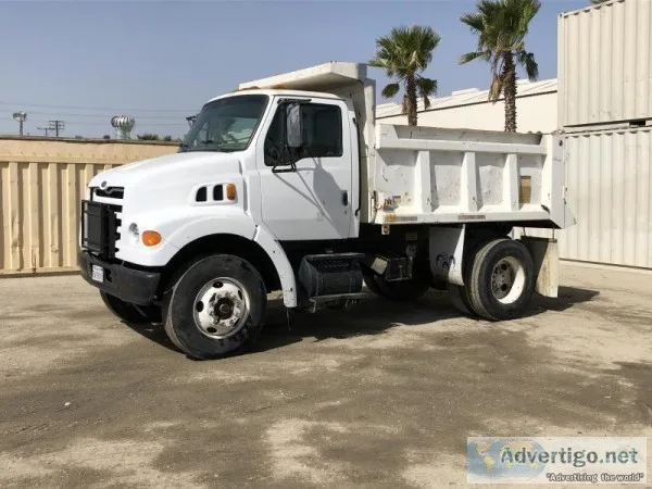 2001 STERLING L7500 BOBTAIL DUMP TRUCK 3465