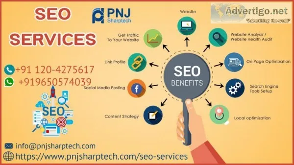 SEO Services Help you to Achieve Top Ranking by PNJ Sharptech