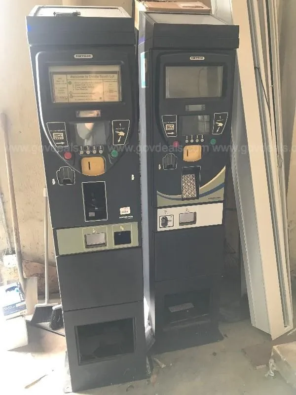 3 Parking Meters