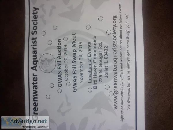 Greenwater Aquarist Society