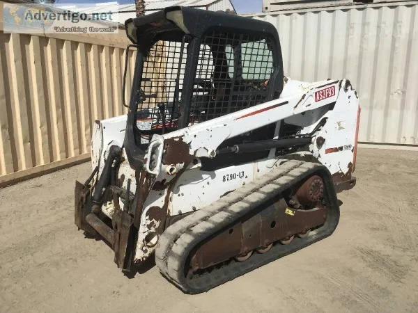 2013 BOBCAT T550 CRAWLER SKIDSTEER LOADER 1275