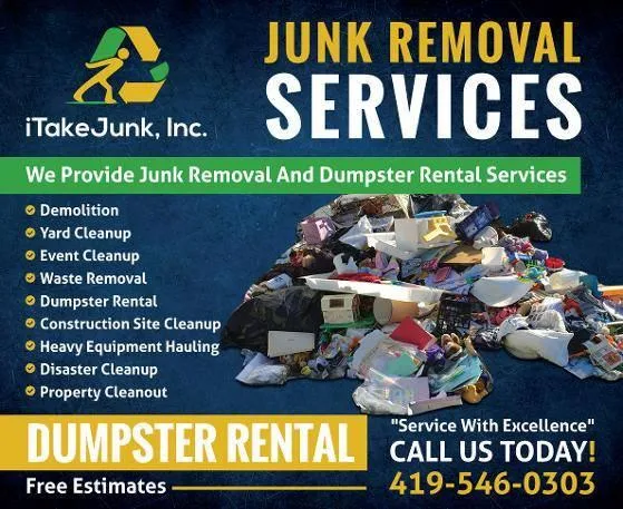 iTakeJunk Residential and Commercial Dumpster Rental