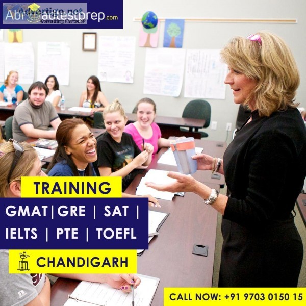 IELTS PTE GMAT TOEFL SAT and GRE Coaching at Chandigarh