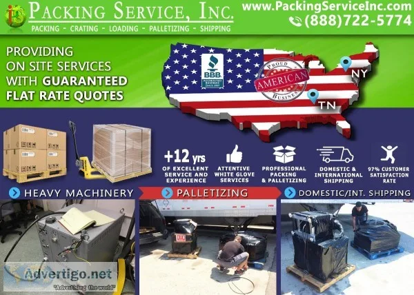 Packing Service Inc Queens (Jamaica) NY - Custom Wooden Crates  