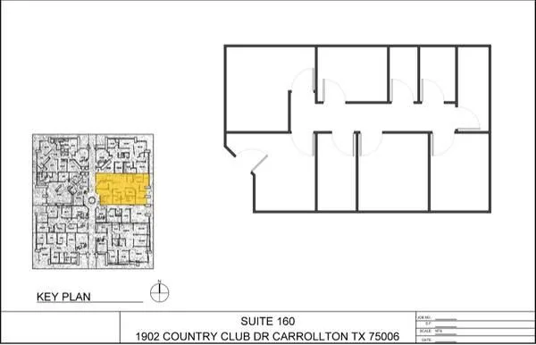 Office space and individual rooms available in Carrollton TX