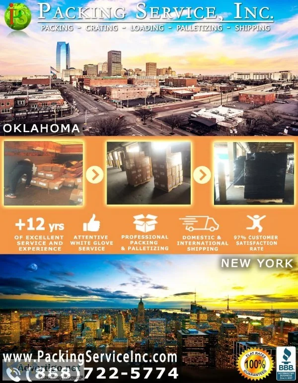 Brooklyn NY - Pack and Palletize  Wooden Crates - Packing Servic