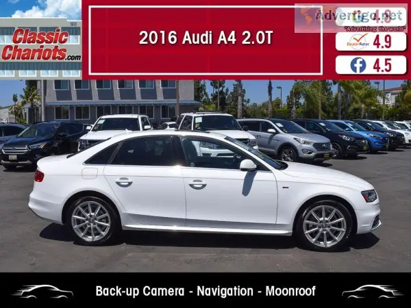 Used 2016 AUDI A4 2.0T PREMIUM PLUS for Sale in San Diego - 2015