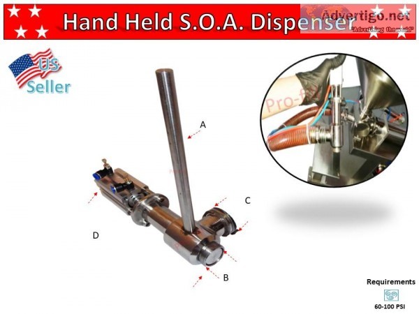 Hand Held S.O.A Dispenser