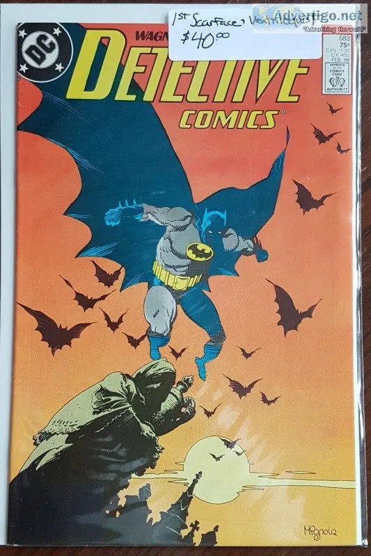 Detective Comics 583 1st Scarface and Ventriloquist