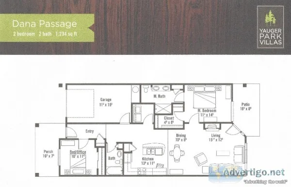 2 bed 2 bath Pet Friendly 55 Community