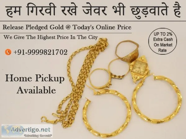 CASH FOR GOLD IN JAMIA NAGAR