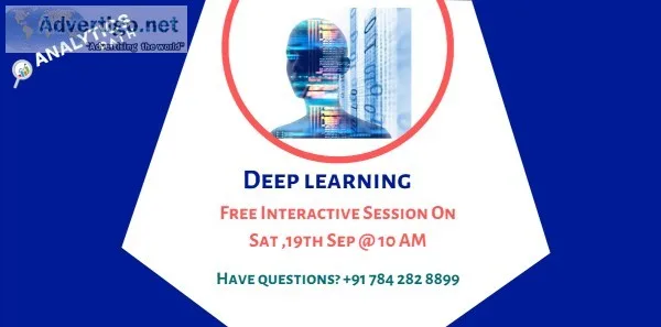 Register For Exclusive Deep Learning Free Interactive Session By