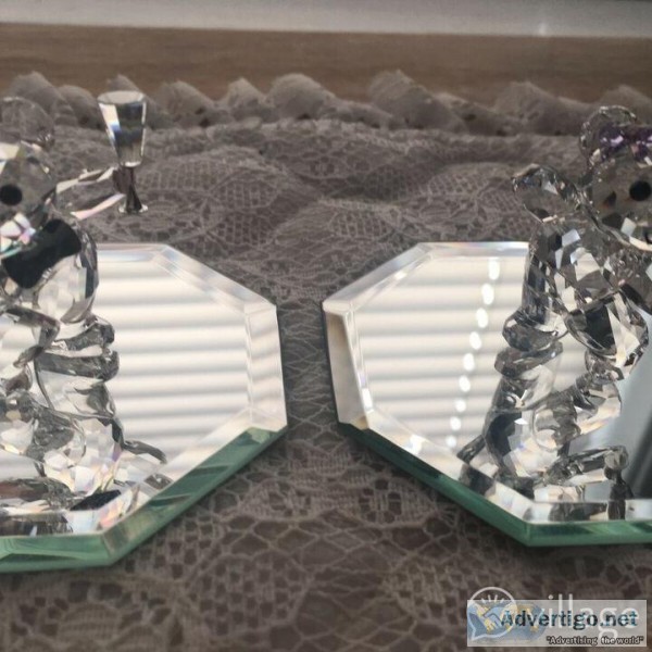 Swarovski Mini Crystal Teddy Bears