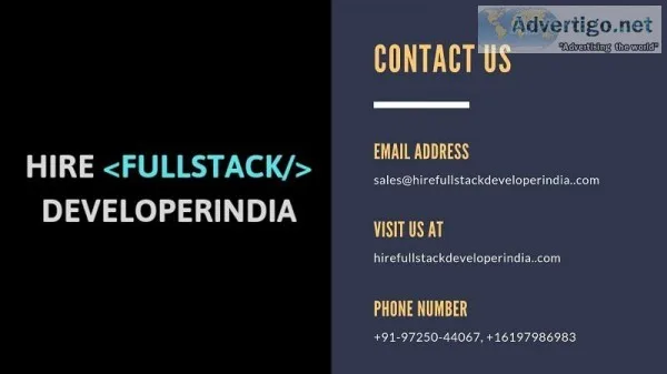 Cost to Hire Full Stack Developer for Web Application developmen