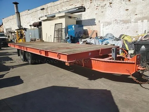 ZIEMAN TILT EQUIPMENT TRAILER