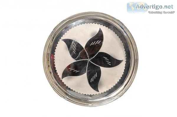 Nutristar Silver Coated Plates. Diameter  11 Inch