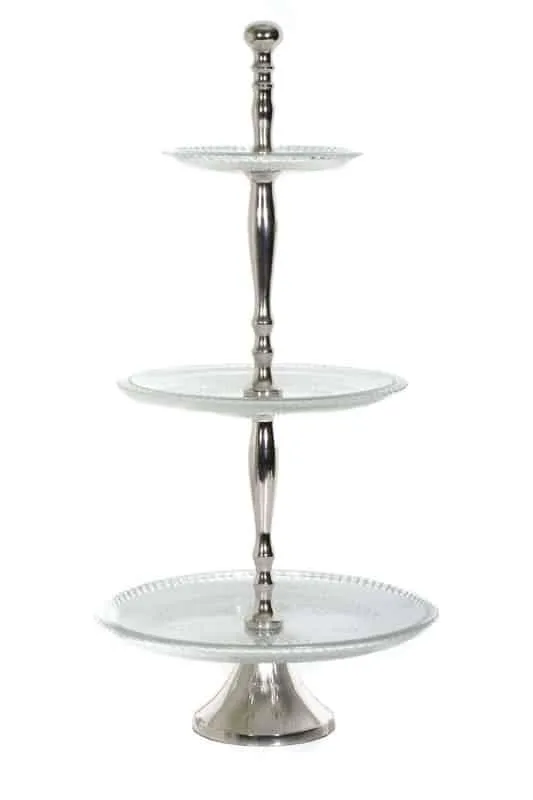 Aluminum Nickle tiered Caddy