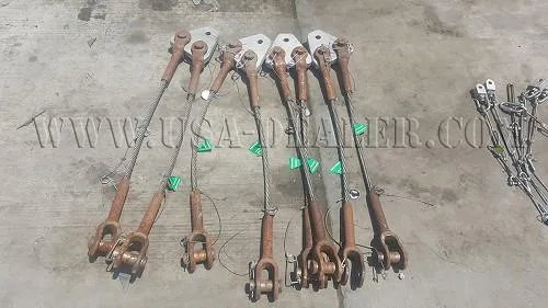 OPEN SPELTER SOCKET CABLE ASSEMBLIES 41&quot LONG