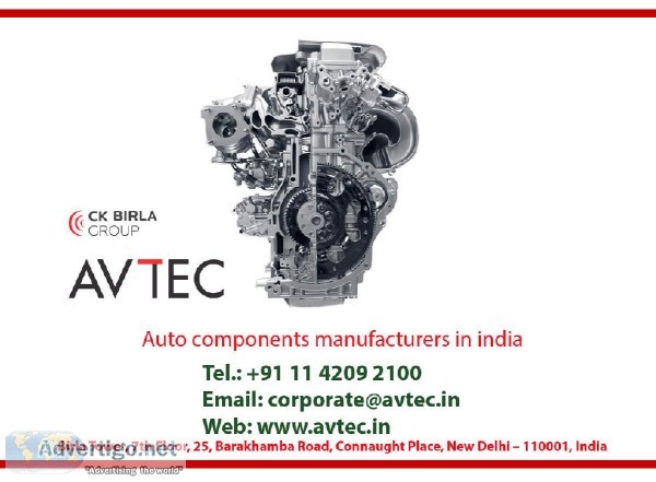 India s top Auto components manufacturers in India.