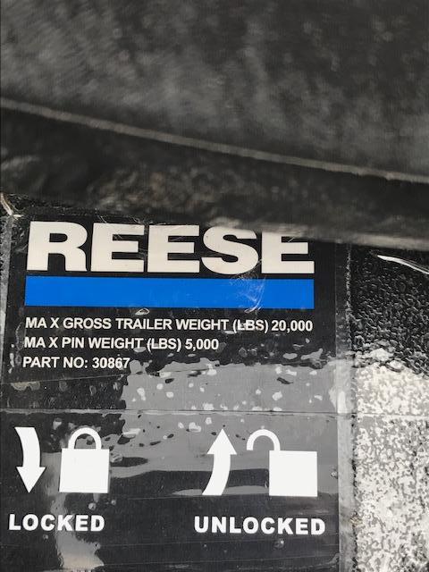 Reese 5th Wheel RV Hitch
