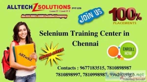 Selenium Training Institute in Chennai