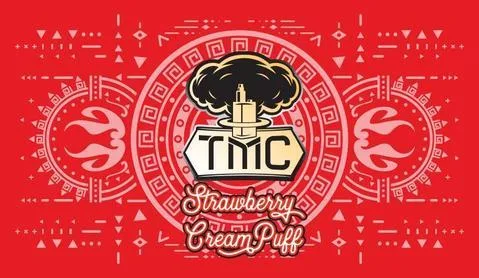 Tmc StrawBerry Creamy Puff 15ml