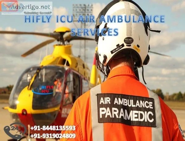 Get Book NICU setup Air Ambulance Service in Guwahati by Hifly I