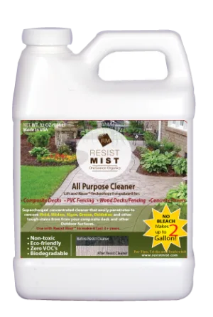 Wood Fence Cleaner &ndash Resist Mist