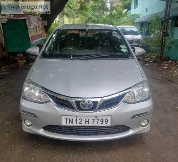 Toyota Etios VXD - Silver 2015 Model