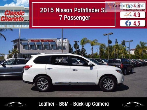 Used 2015 NISSAN PATHFINDER SL 7 PASSENGER for Sale in San Diego