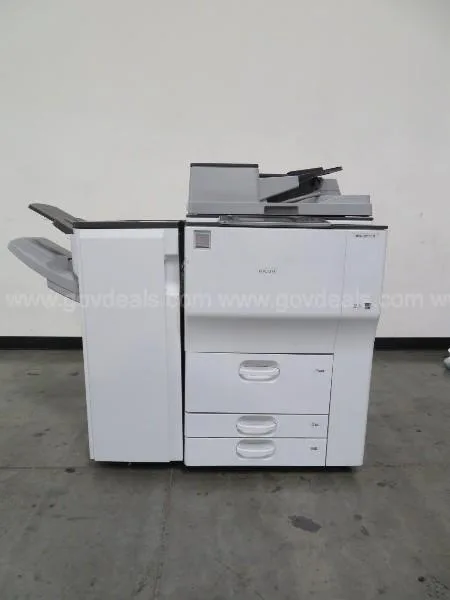 Ricoh Copiers Model MP7502 Group A Lot of 9 Copiers