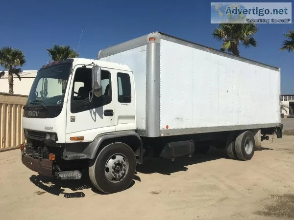 1998 ISUZU FTR VAN TRUCK 1112