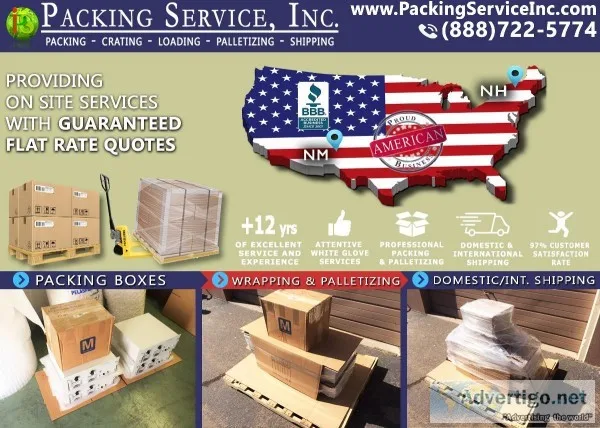 Packing Service Inc Wichita KS - Pack and Palletize  Palletizing
