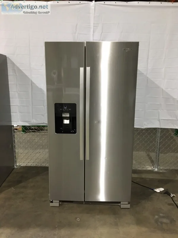 WHIRLPOOL REFRIGERATOR STAINLESS STEEL BRAND NEW OPEN BOX